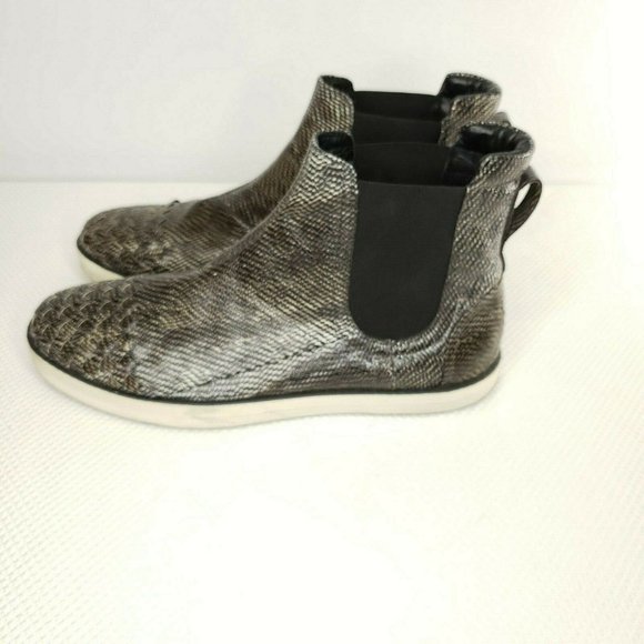 Bottega Veneta Intrecciato Chelsea Sneakers Sz 11 - Picture 2 of 8